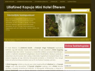Lillafüred Kapuja Mini Hotel Étterem